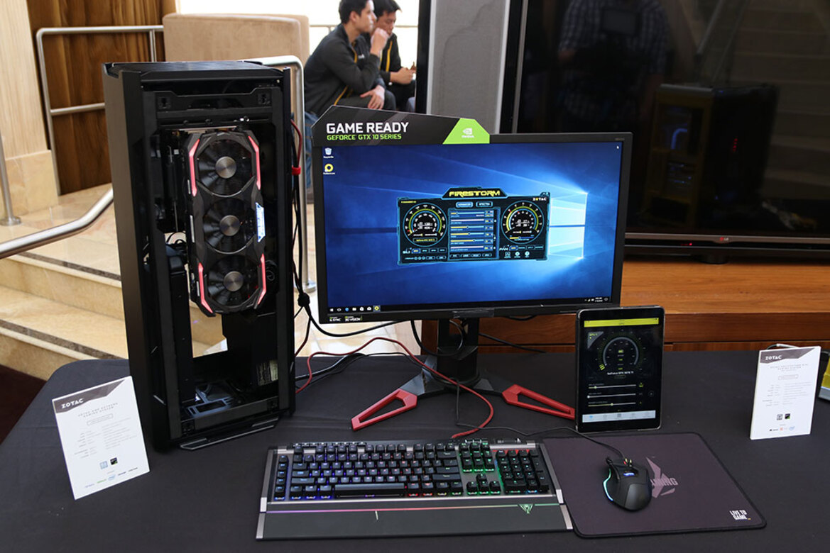 Zotac CES 2018 Exhibit Highlights A Bodacious Custom Gaming PC, Destiny 2 Case Mod, And SFF Computing