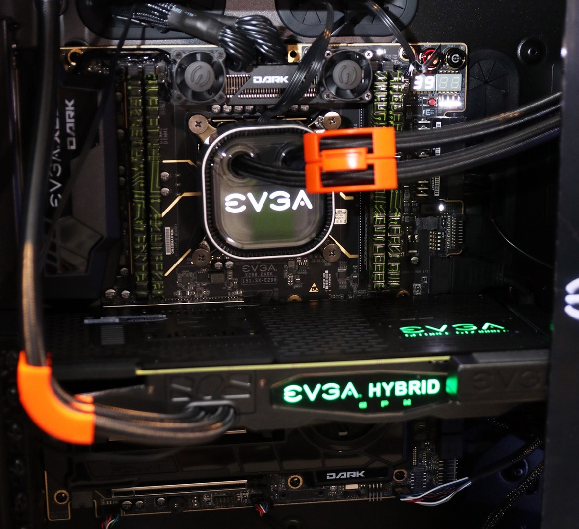 2.2K Watt PSU And Quick Connect Liquid Cooling With EVGA At CES 2018
