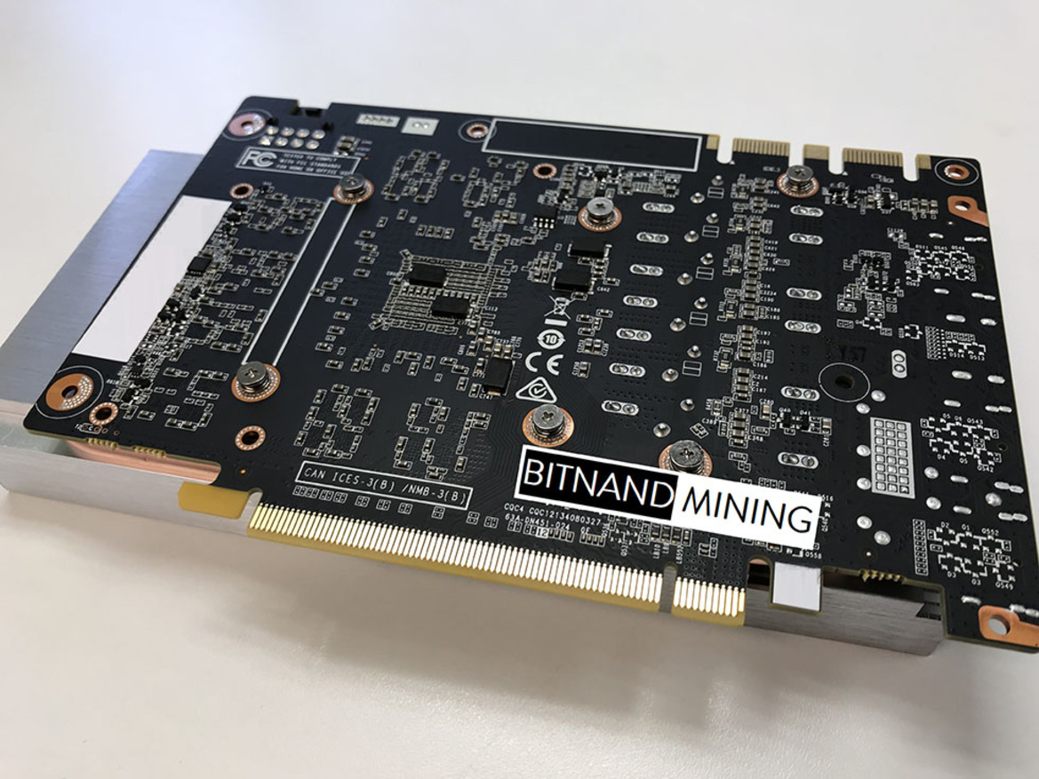 BITNAND Offers Up A Mining Optimized GTX 1060 6GB Card For Just $389