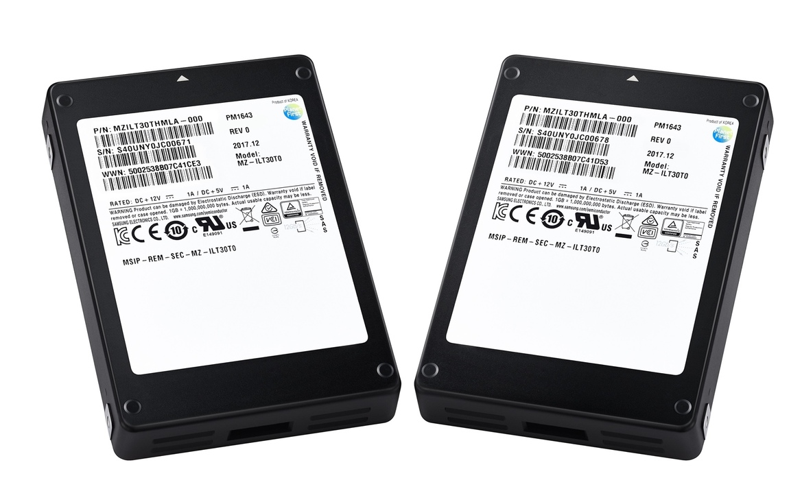 Samsung's PM1643 SSD Hulk Smashes All Rivals With Colossal 30TB Of Storage
