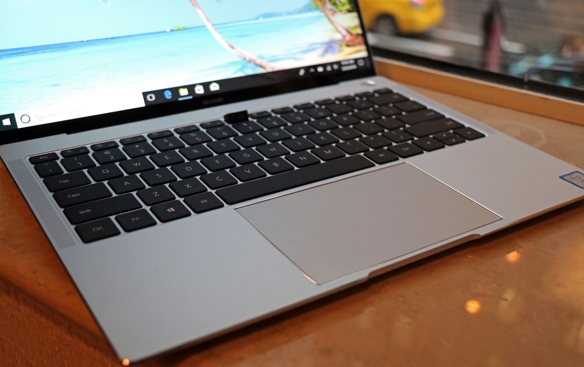 Huawei Matebook X Pro: Hands-On A Powerful, Super-Thin Bezel Laptop With Pop-Up Webcam