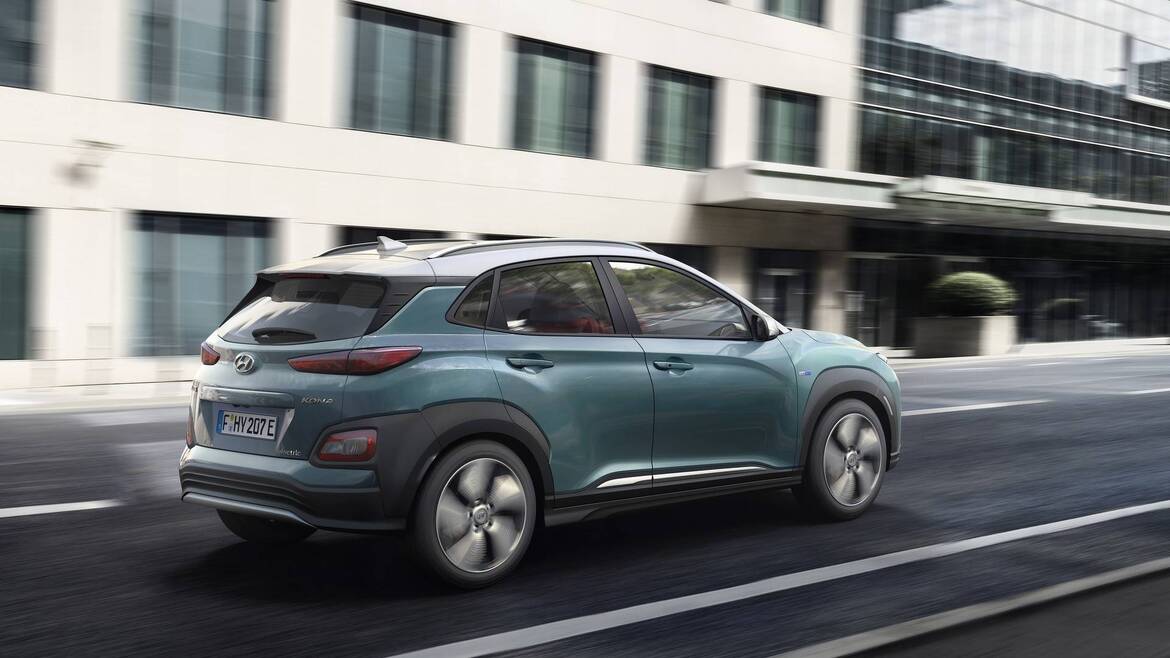Hyundai Unveils Funky Kona Electric Crossover With Tesla Model 3 Rivaling 292-Mile Range