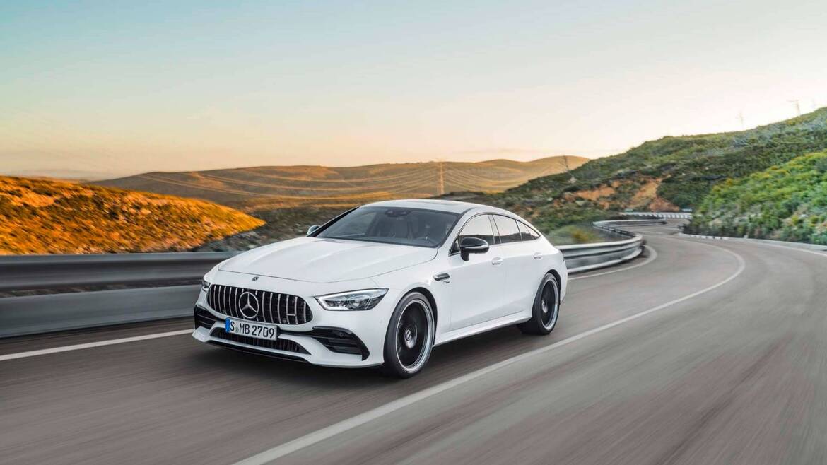 Mercedes-AMG GT 4-Door Coupe Goes Panamera Huntin' With 630HP Bi-Turbo V8