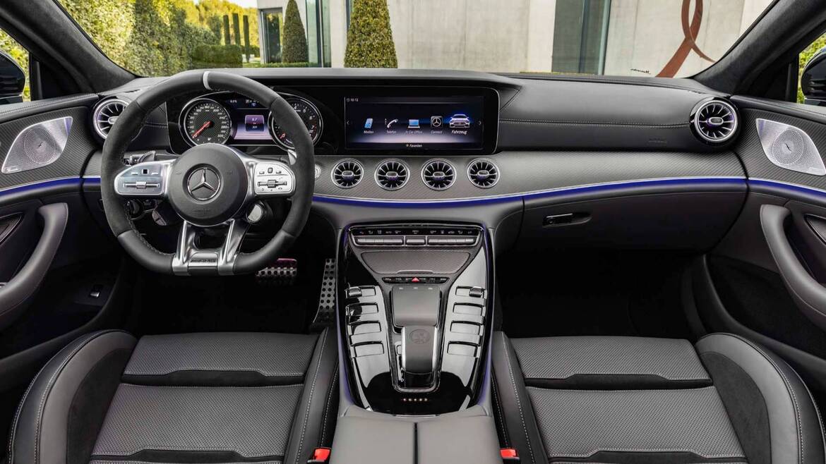 Mercedes-AMG GT 4-Door Coupe Goes Panamera Huntin' With 630HP Bi-Turbo V8