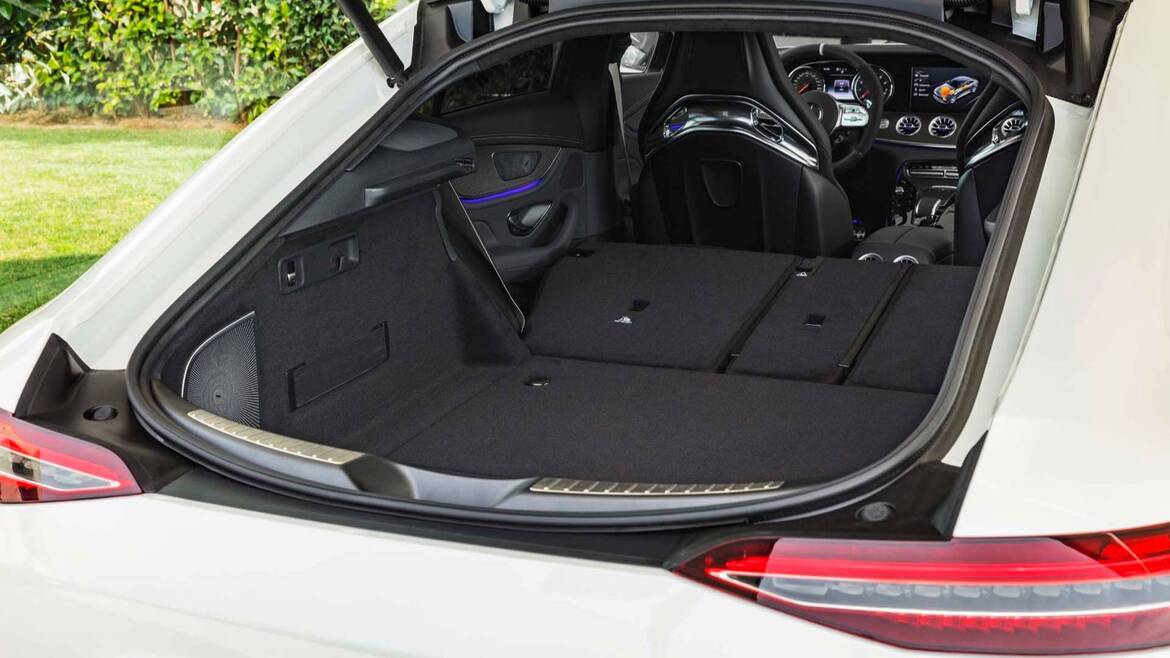 Mercedes-AMG GT 4-Door Coupe Goes Panamera Huntin' With 630HP Bi-Turbo V8