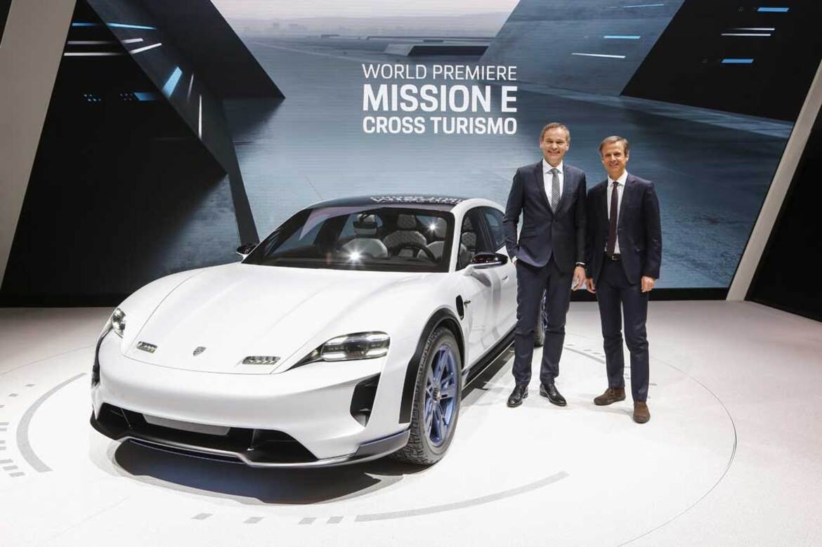 Porsche Mission E Cross Turismo EV Concept Packs 600HP Into Luxurious Soft-Roader