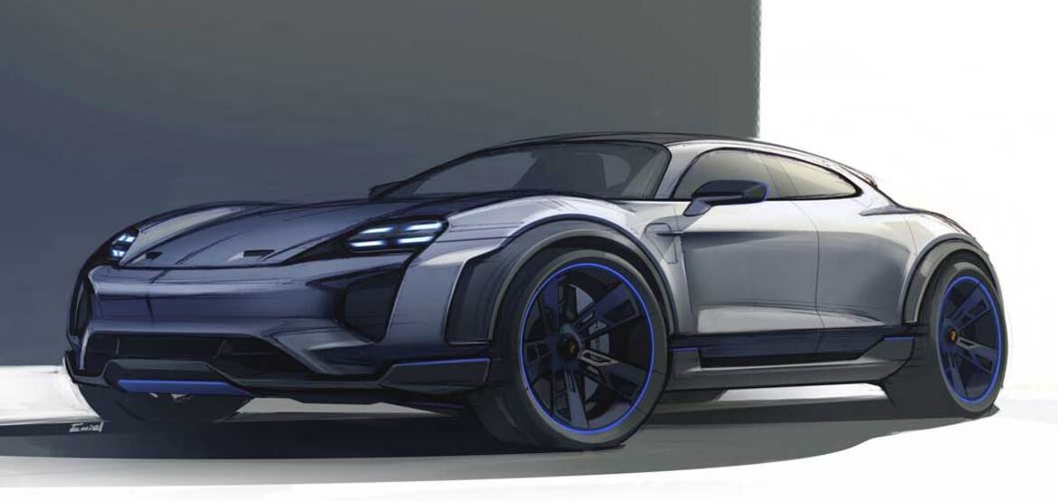 Porsche Mission E Cross Turismo EV Concept Packs 600HP Into Luxurious Soft-Roader