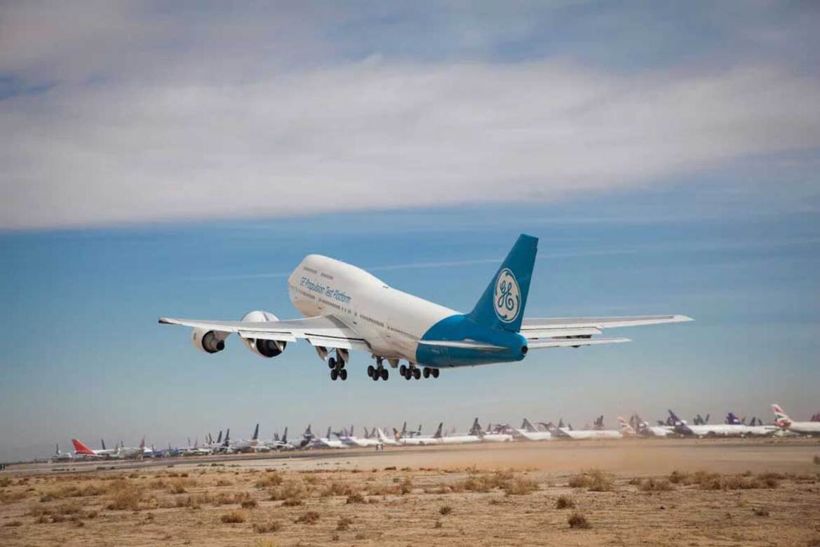 World's Largest Jet Engine, GE Aviation GE9X, Makes Debut Flight Touting 100K Pounds Of Thrust
