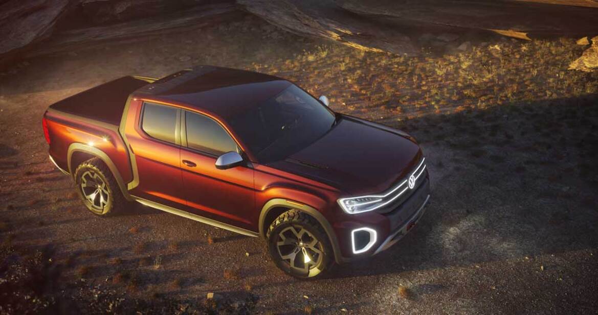 Volkswagen Atlas Tanoak Is A Rugged Concept Truck That VW Should Produce Immediately
