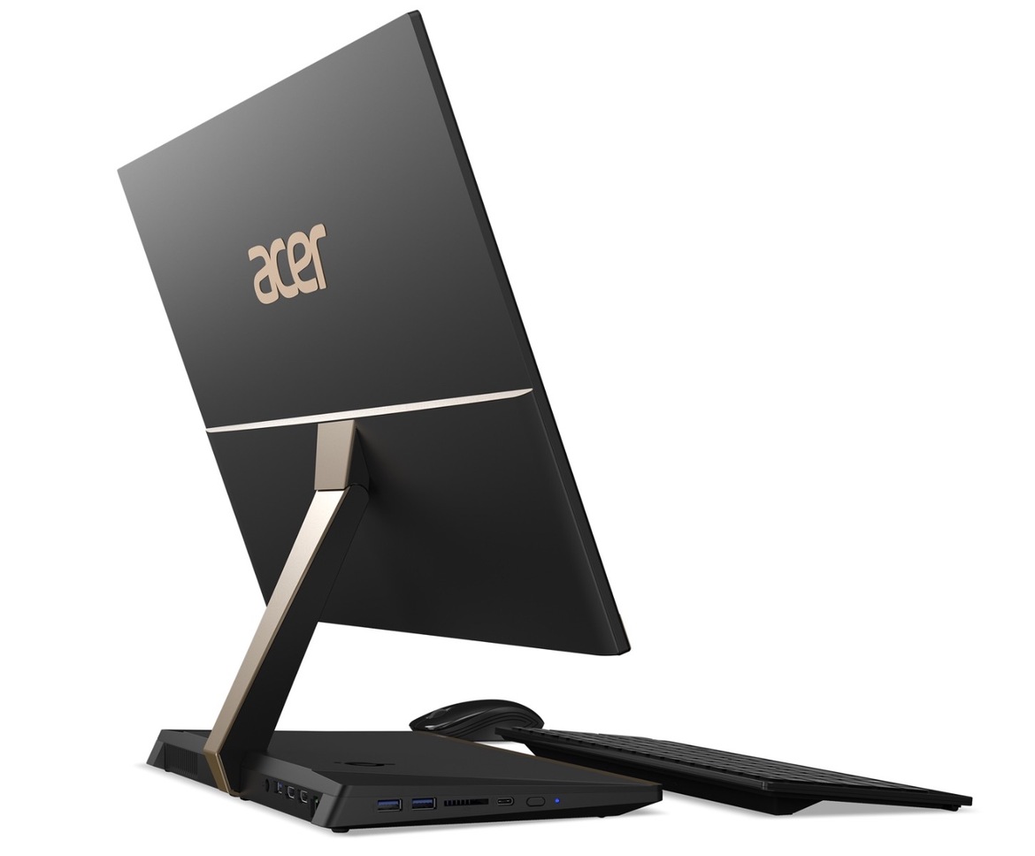 Acer Aspire S24 All-in-One PC Rocks 8th Gen Core, Ultra Slim Design And Integrated Qi Charging