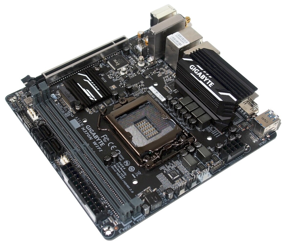 Gigabyte H370N WiFi Intel 300 Series Coffee Lake Motherboard Sneak Peek