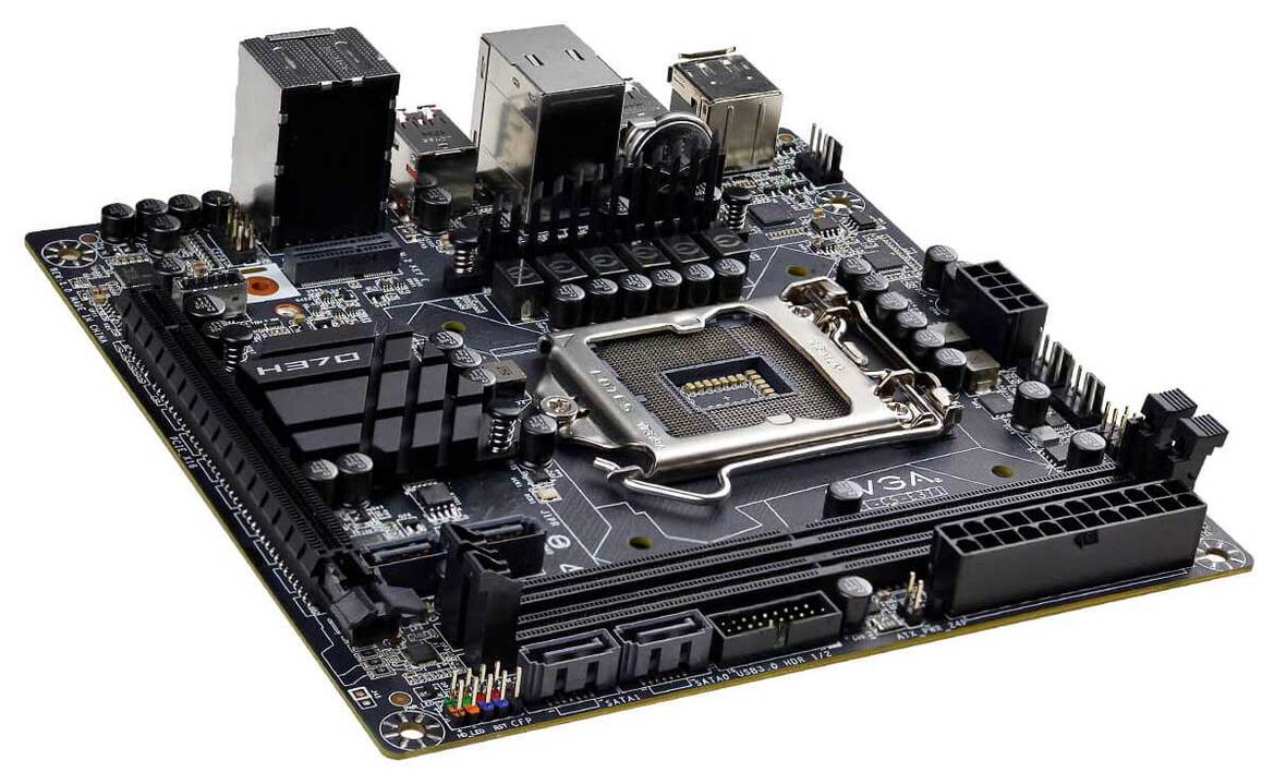 EVGA H370 Stinger Motherboard Crams Lots Of Features Into mITX Form Factor