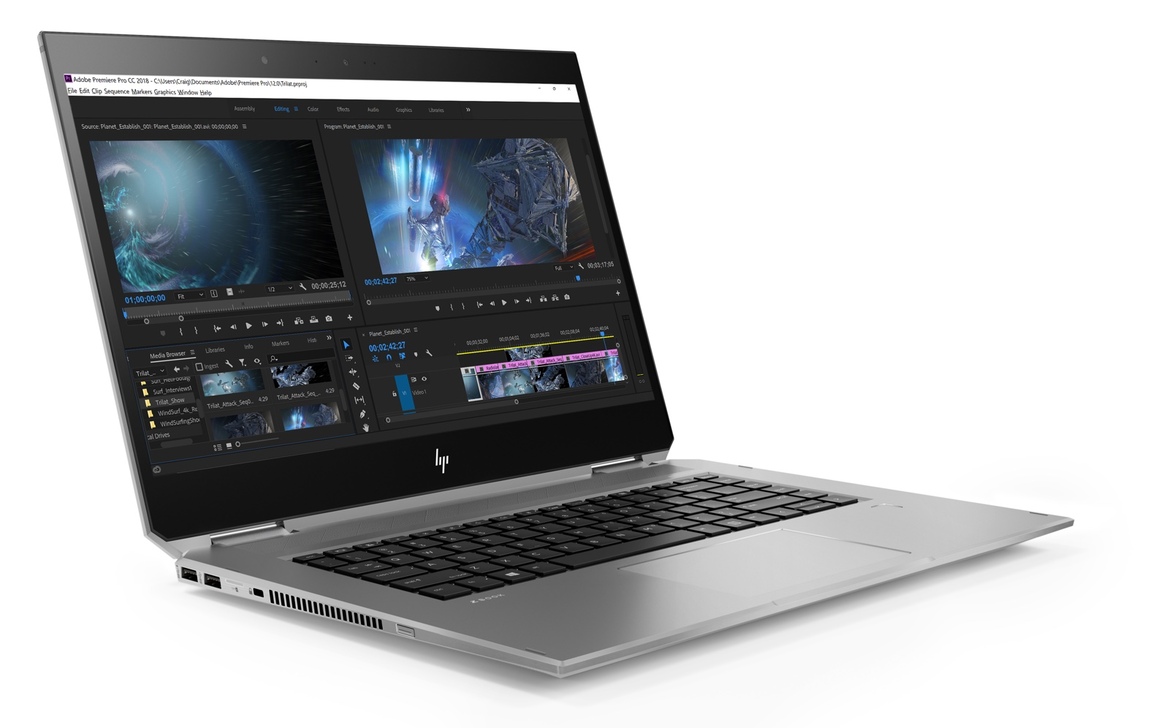 HP Debuts ZBook Studio x360 G5 Mobile Workstation With 8th Gen Xeons And NVIDIA Quadro GPUs