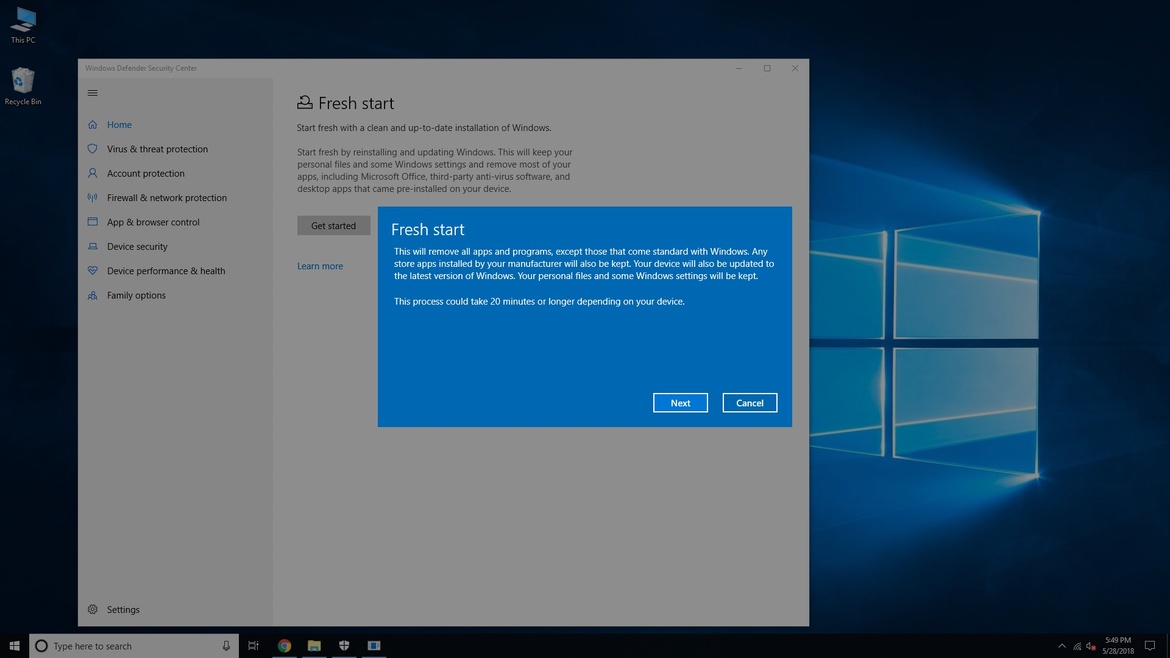 Windows Patch Fail Hell? Microsoft's Windows 10 Fresh Start Tool To The Rescue