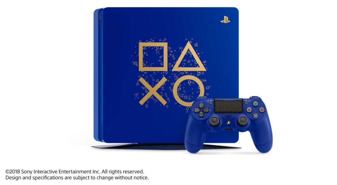 Sony Celebrates Days of Play Sale With Limited Edition Blue PS4