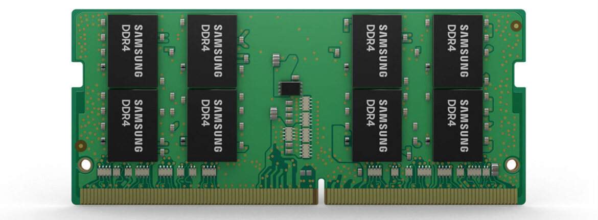 Samsung 10nm 32GB DDR4 SoDIMMs For Gaming Laptops Enter Mass Production