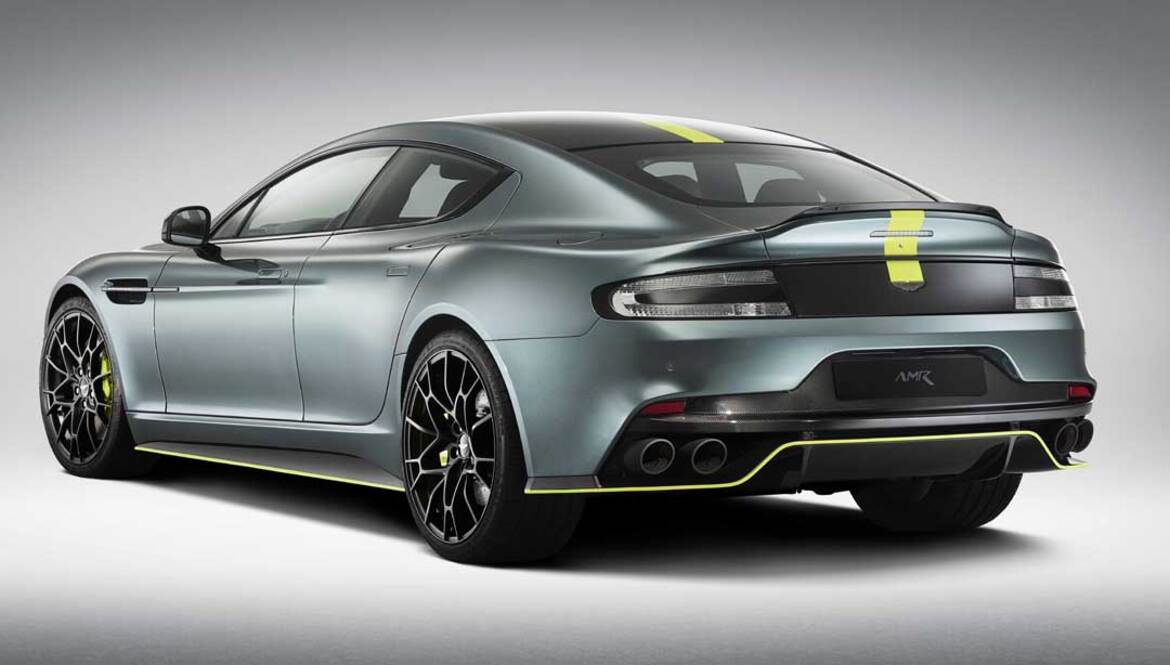 Aston Martin Rapide AMR Is 007's Not So Stealthy Four-Door Family Car