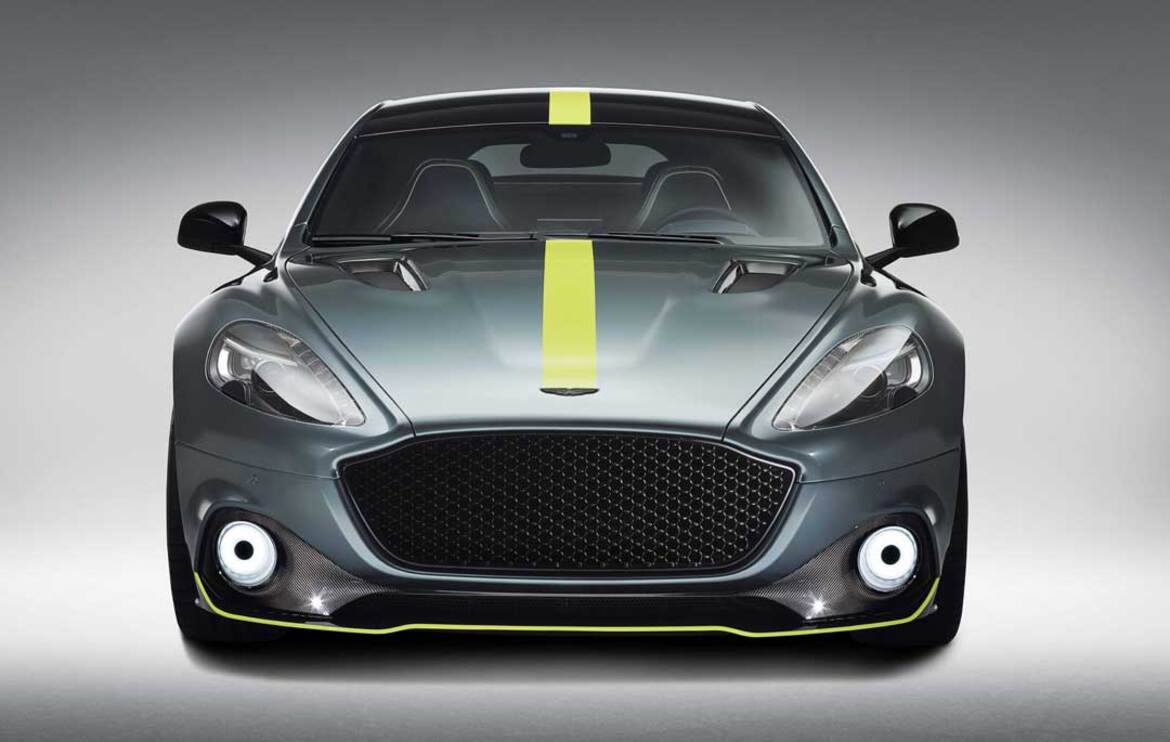 Aston Martin Rapide AMR Is 007's Not So Stealthy Four-Door Family Car