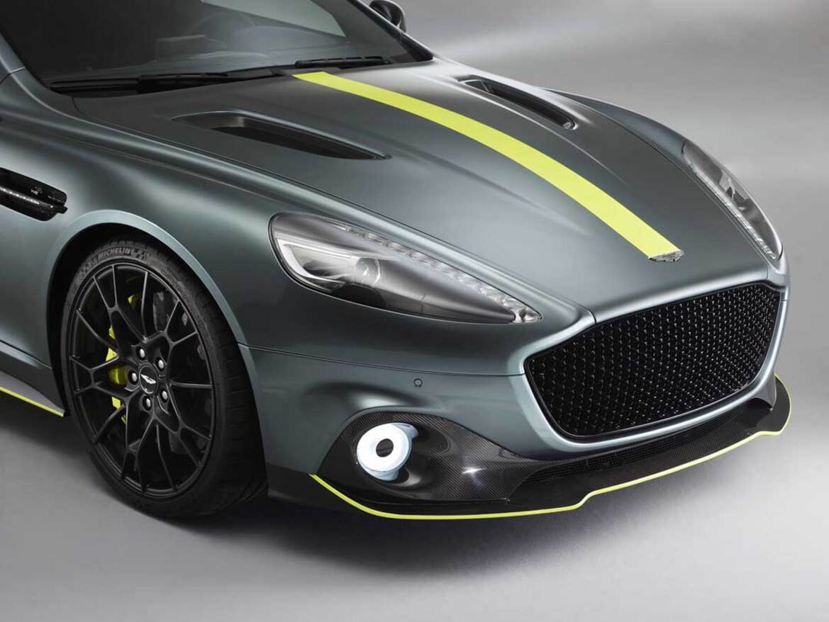 Aston Martin Rapide AMR Is 007's Not So Stealthy Four-Door Family Car