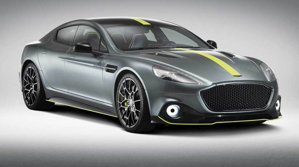 Aston Martin Rapide AMR Is 007's Not So Stealthy Four-Door Family Car