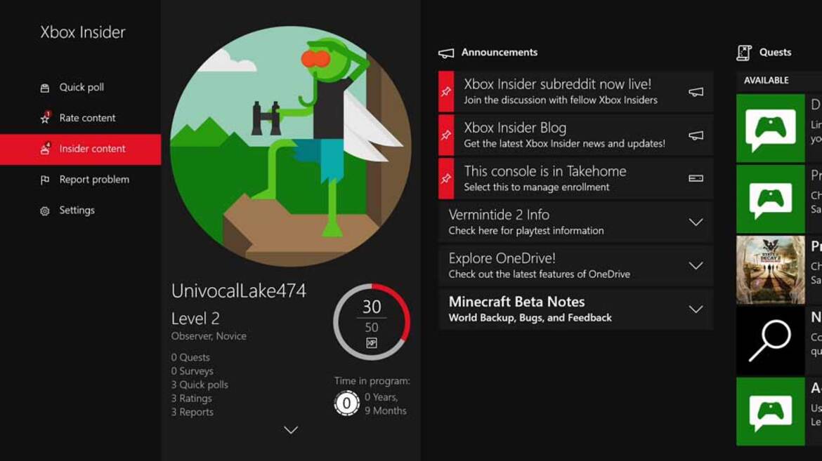 Xbox One Preview Beta Adds Game Pass Fast Start For These Titles