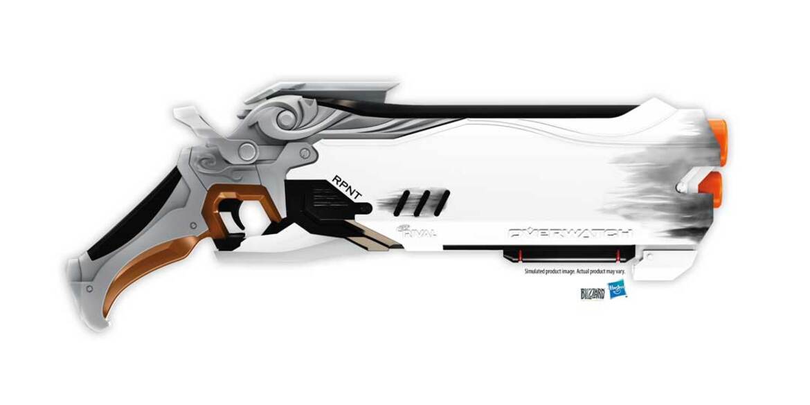 Blizzard And Hasbro Create Fragtastic Overwatch Nerf Reaper Shotgun