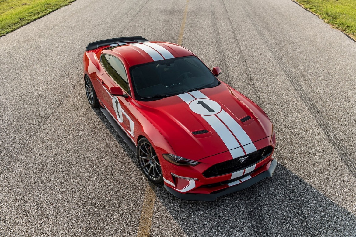 Hennessy's Heritage Edition Mustang Is An 808HP Retro-Styled Pony Beast Machine