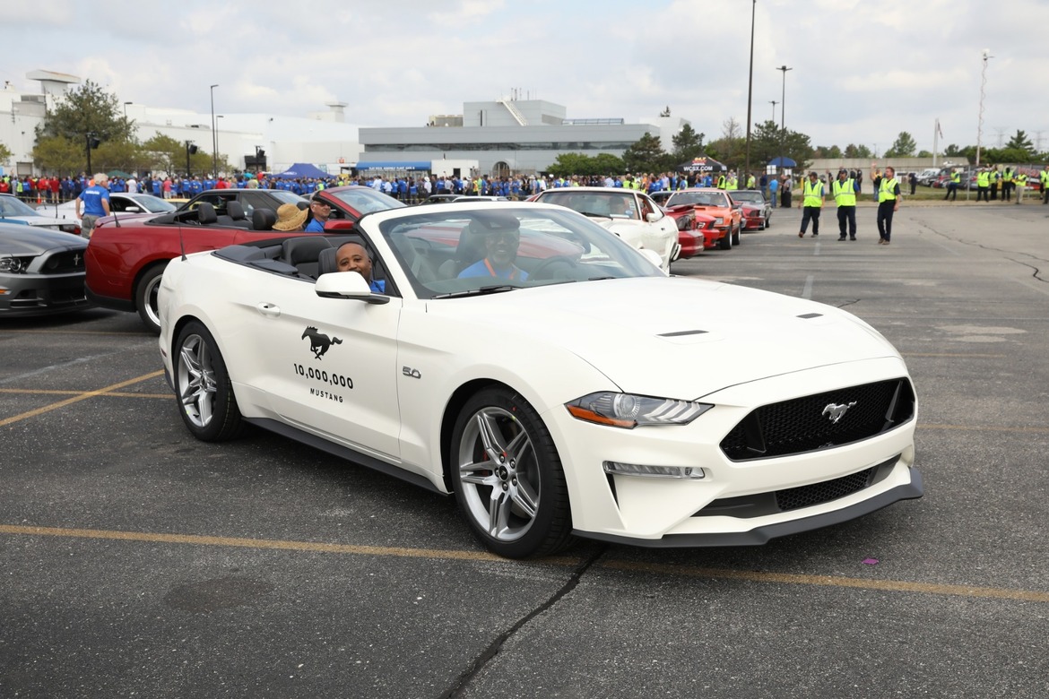 10 Millionth Ford Mustang Rolls Off the Assembly With Thumpin' 5.0-liter V8