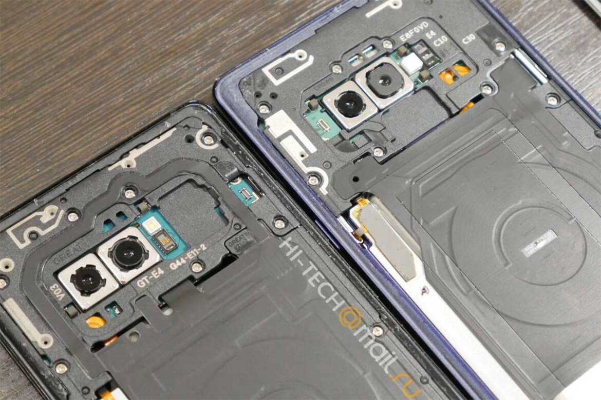 Samsung Galaxy Note 9 Teardown Reveals Notebook-Class Cooling System