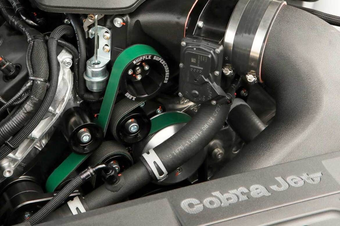 Ford's 50th Anniversary Mustang Cobra Jet Does The 1/4-Mile In 8.5 Seconds
