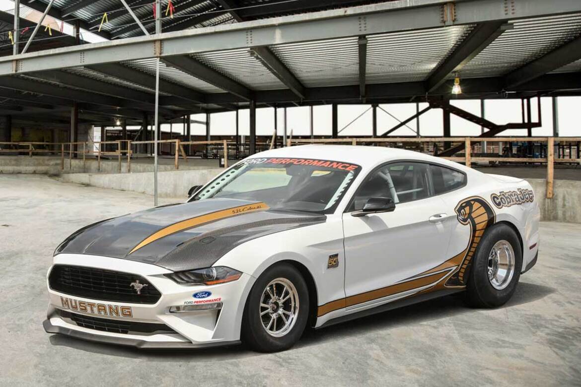 Ford's 50th Anniversary Mustang Cobra Jet Does The 1/4-Mile In 8.5 Seconds
