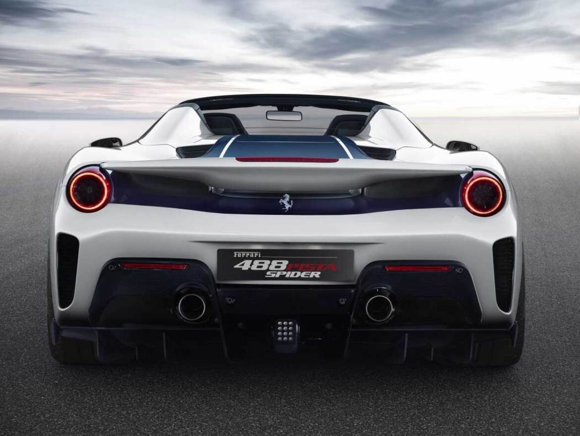 Ferrari 488 Pista Spider Is A Drop Dead Sexy 720hp Supercar Roadster