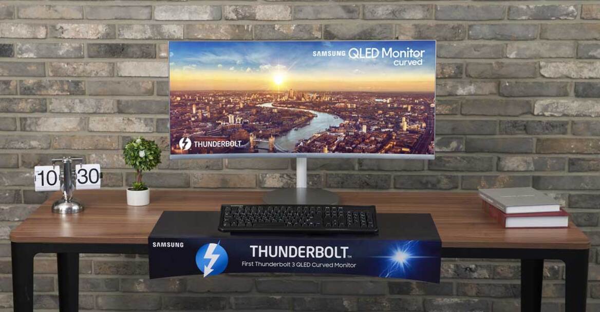 Samsung CJ79 QLED Curved Thunderbolt 3 Monitor Launches At IFA 2018