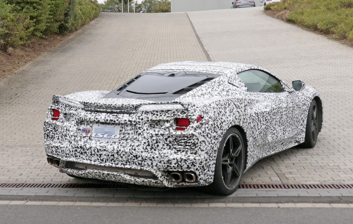 Chevy's C8 Corvette Ferrari Slayer Sheds Heavy Camouflage And Is Lookin' Good