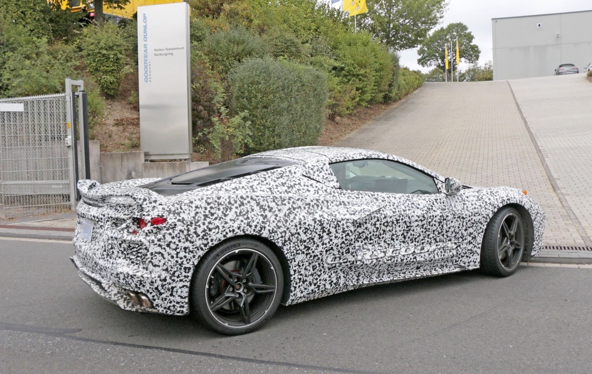 Chevy's C8 Corvette Ferrari Slayer Sheds Heavy Camouflage And Is Lookin' Good