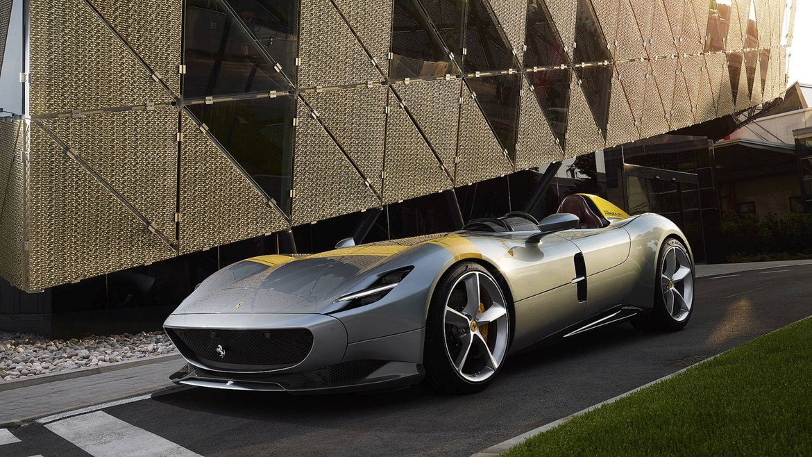 Updated: Ferrari Monza SP1 Retro-Inspired Roadster Leaks With 800 Horsepower And Sinuous Beauty