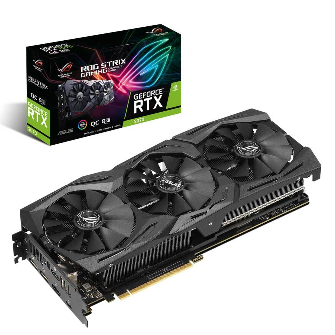 ASUS ROG Strix, Dual, And Turbo GeForce RTX 2070 Cards Stoke Geek Lust