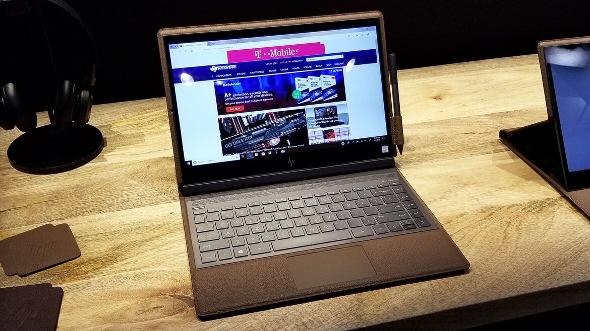 HP Spectre Folio Hands-On: A Leather-Clad Premium 2-In-1
