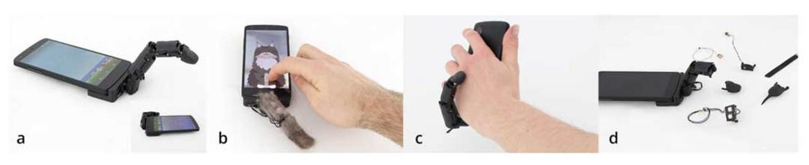 MobiLimb Is A Crazy Creepy Crawly Robotic Finger For Your Smartphone