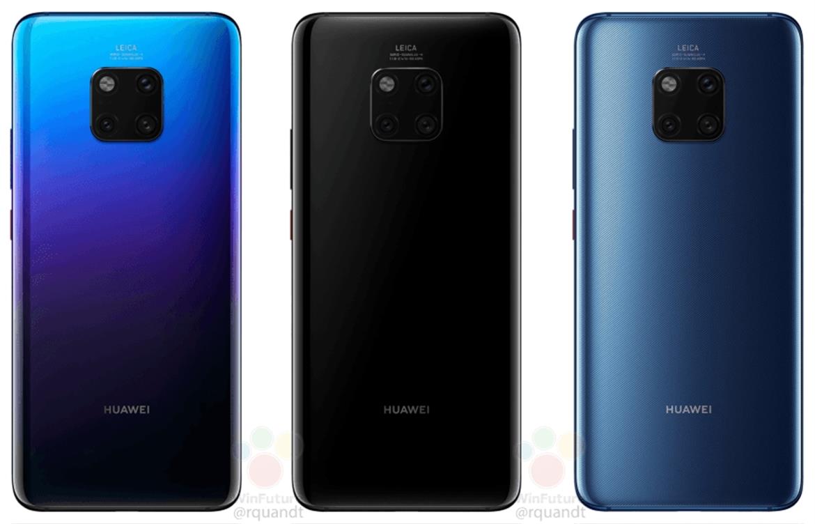 Huawei Mate 20 Pro May Debut With iPhone XS Max Slaying 4200 mAh Battery, Triple Rear Cameras