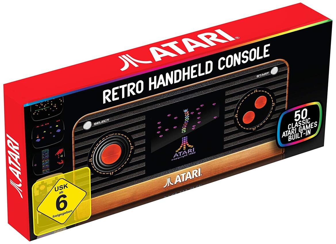 Atari Retro Handheld Console Brings Woodgrain Atari 2600 Love to Nostalgic Gamers