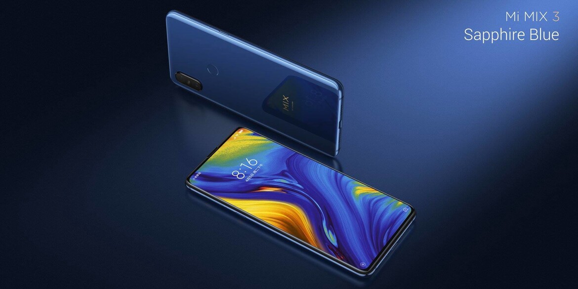 Xiaomi Mi Mix 3 Gets Official With 10GB RAM, Swanky Bezel-Free Slider Design, Optional 5G