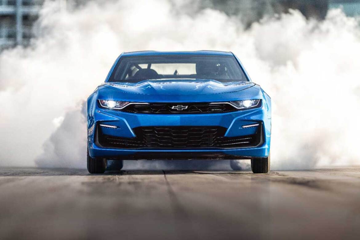 Chevrolet eCOPO Camaro 700HP EV Drag Racer Concept Promises Electrifying Performance