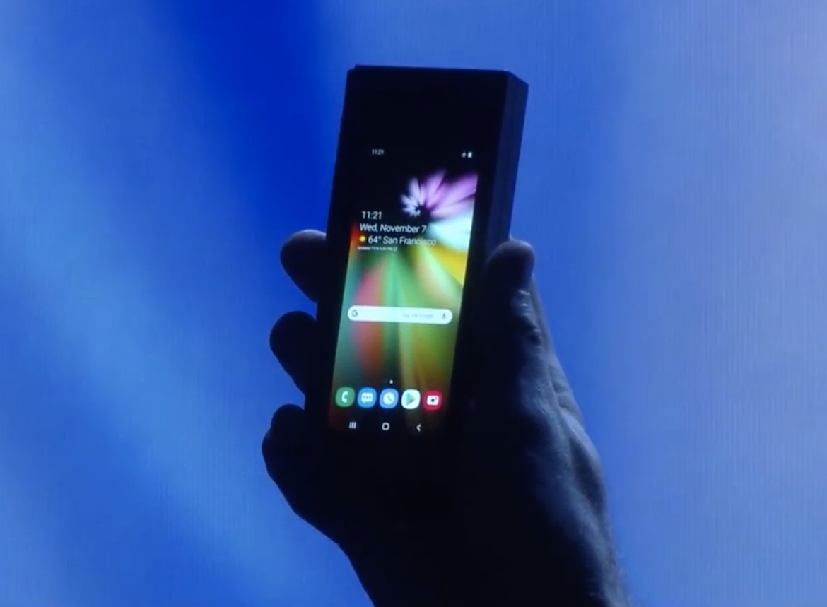 Here's Samsung's Folding Smartphone With A 7.3-inch Infinity Flex Display