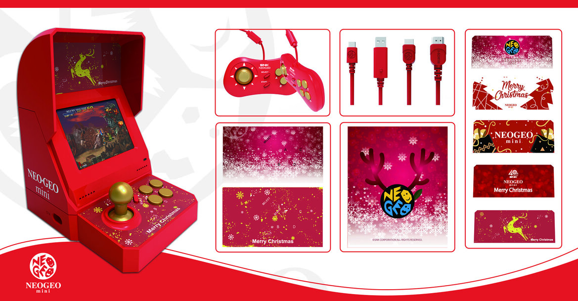 SNK Announces NeoGeo Mini Christmas Edition With More Games On Board