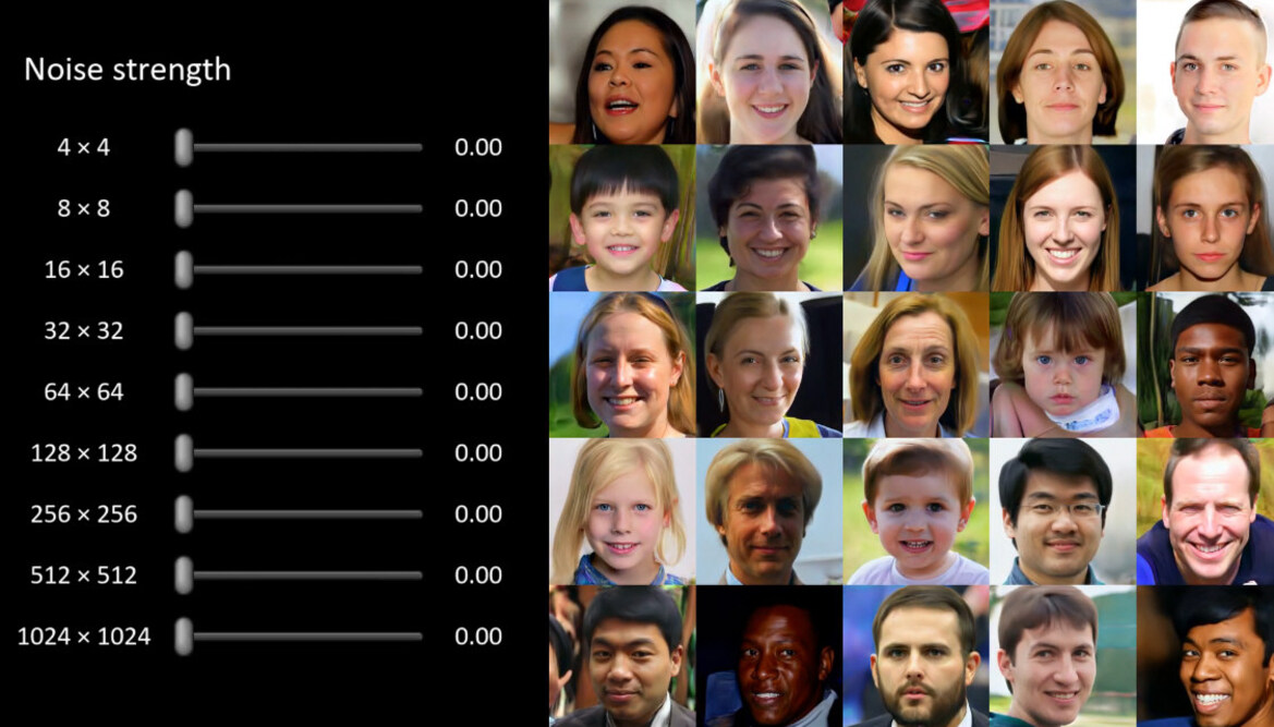 NVIDIA AI Neural Networks Are Getting Uncomfortably Accurate At Creating Realistic Human Faces