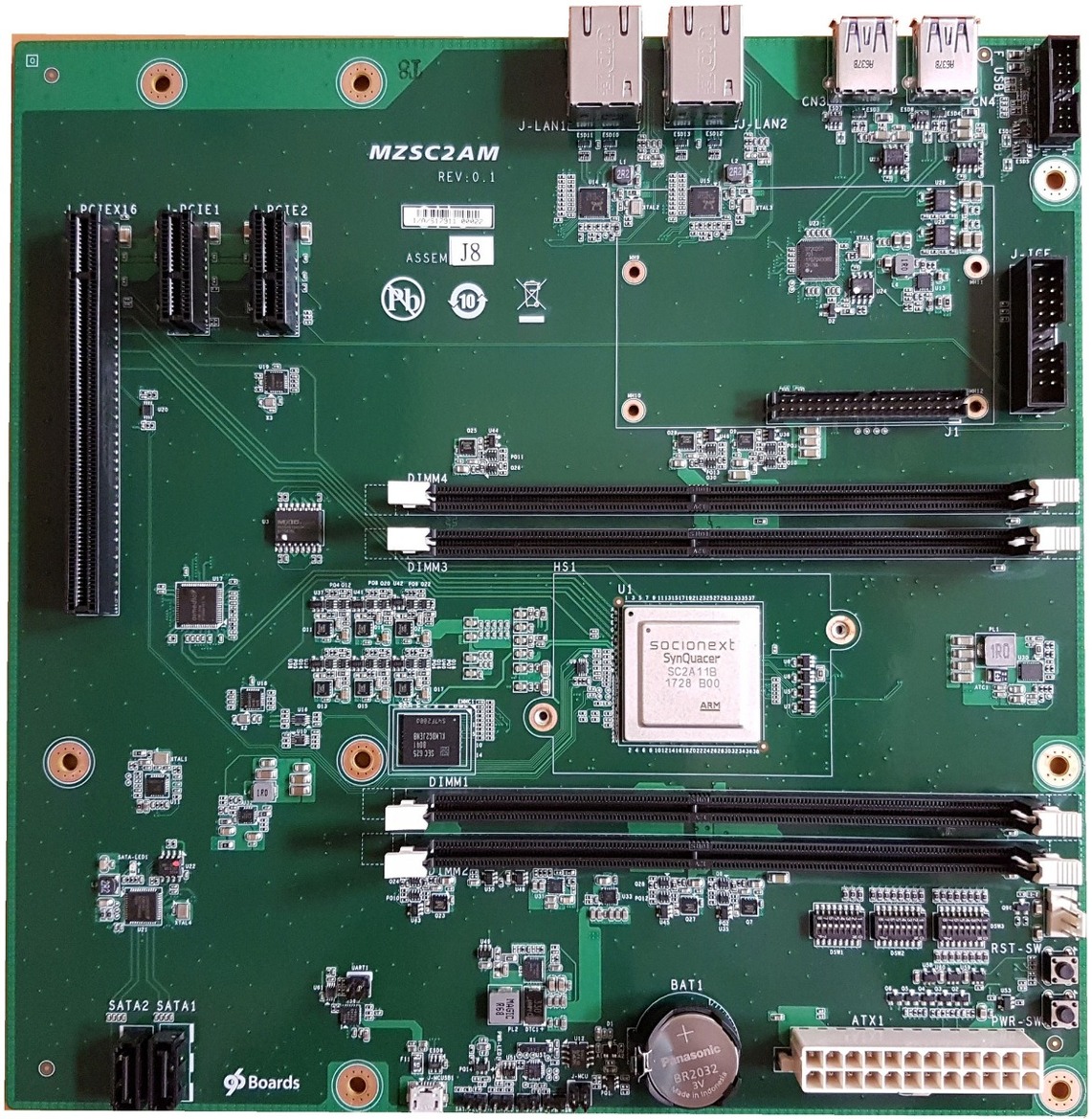 Banana Pi 24-Core ARM Server Spied Running Ubuntu 18.04