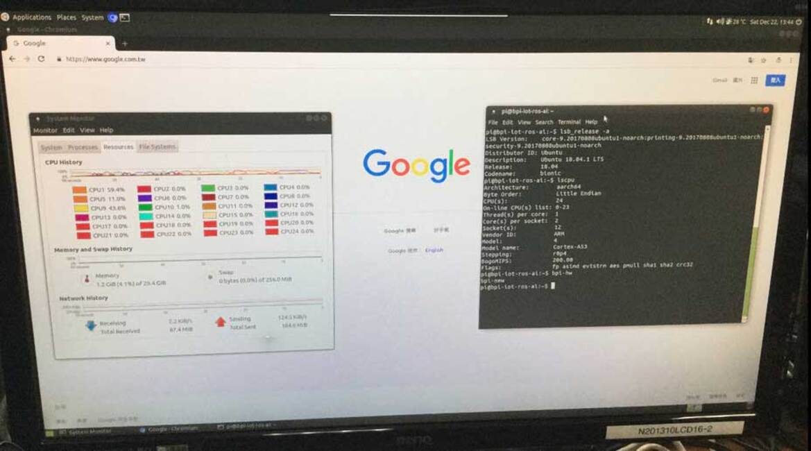 Banana Pi 24-Core ARM Server Spied Running Ubuntu 18.04