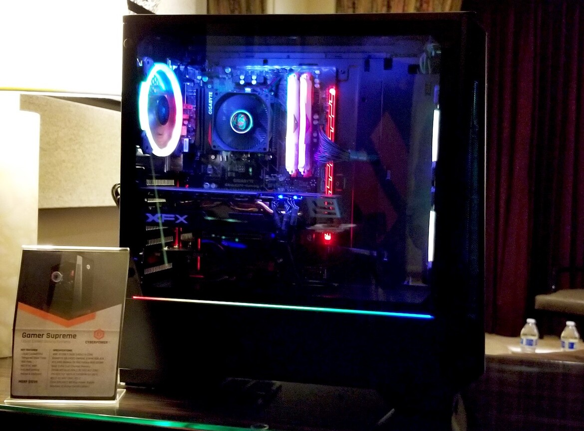 CyberPowerPC's Burly Core i9 And GeForce RTX Powered Gaming PCs Bust Out At CES 2019