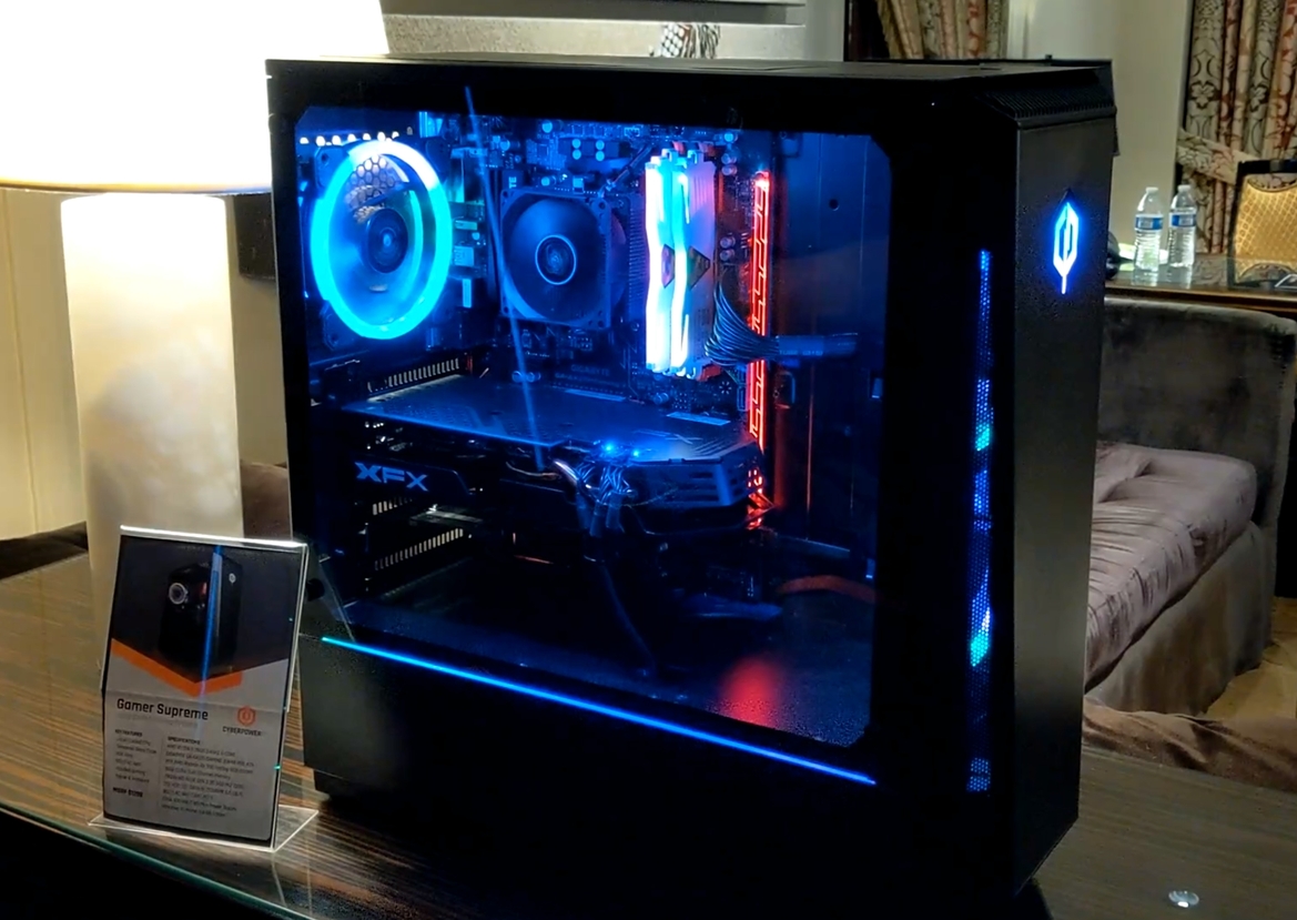 CyberPowerPC's Burly Core i9 And GeForce RTX Powered Gaming PCs Bust Out At CES 2019